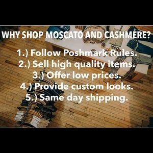Why shop Moscato and Cashmere?!? Why not?